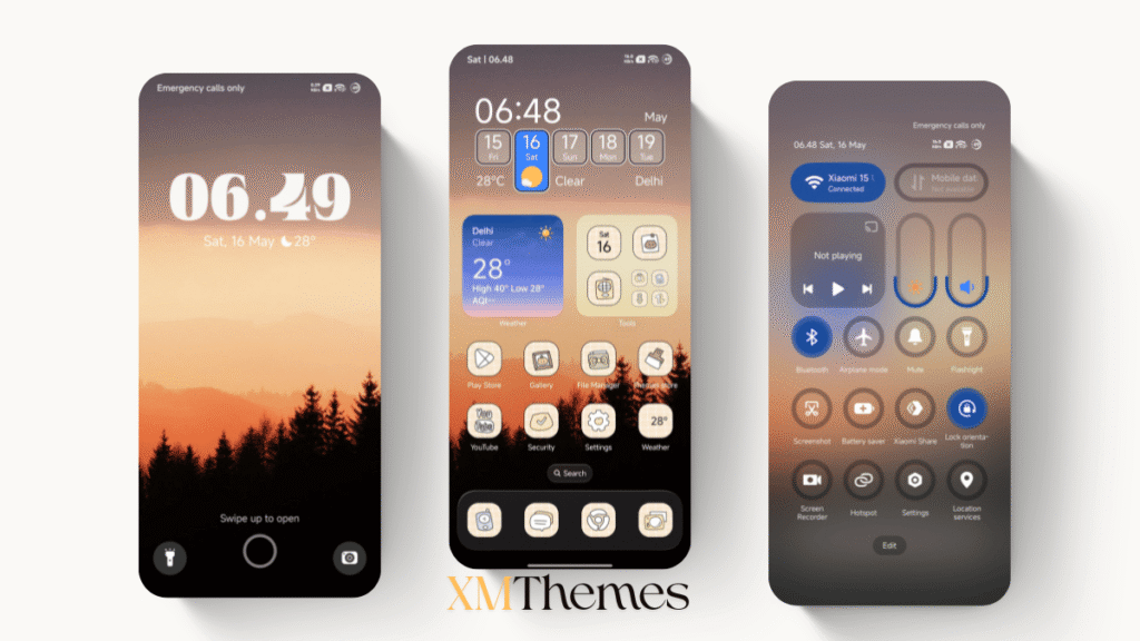 Normal-3 HyperOS Theme for Xiaomi and REDMI Phones 1 XMThemes Best Xiaomi Themes 48 Normal-3 HyperOS Theme