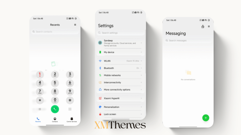 Normal-3 HyperOS Theme for Xiaomi and REDMI Phones 2 XMThemes Best Xiaomi Themes 49 Normal-3 HyperOS Theme
