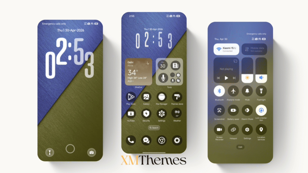 XMThemes Best Xiaomi Themes 5 EROR HyperOS Theme