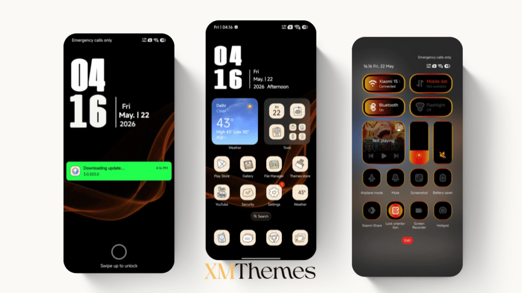 STOP-3A HyperOS Theme for Xiaomi and REDMI Phones 1 XMThemes Best Xiaomi Themes 68 STOP-3A HyperOS Theme