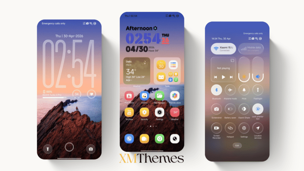 XMThemes Best Xiaomi Themes 7 Bodrex-3 HyperOS Theme