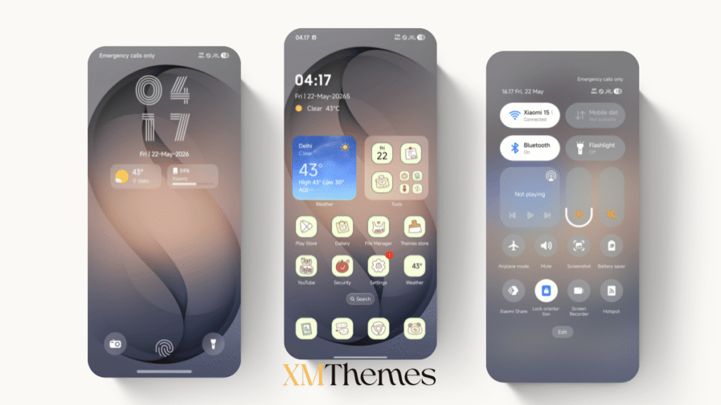 XMThemes Best Xiaomi Themes 70 Play-3e HyperOS Theme