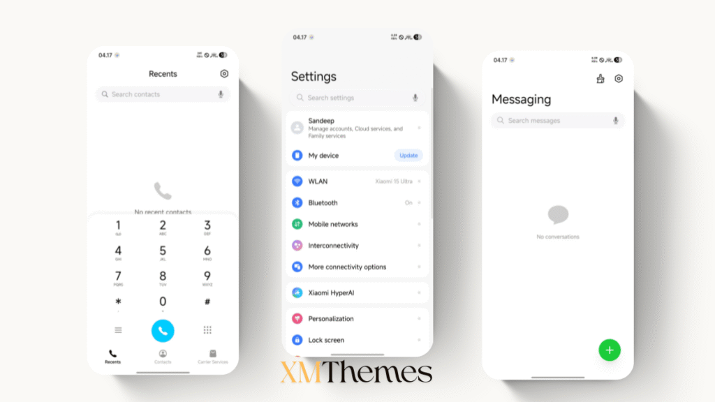 XMThemes Best Xiaomi Themes 71 Play-3e HyperOS Theme