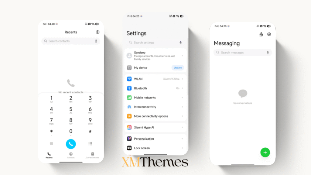 XMThemes Best Xiaomi Themes 76 STOP-3 HyperOS Theme