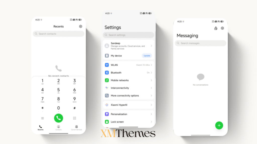 Po-Nine HyperOS Theme for Xiaomi and REDMI Phones 2 XMThemes Best Xiaomi Themes 80 Po-Nine HyperOS Theme
