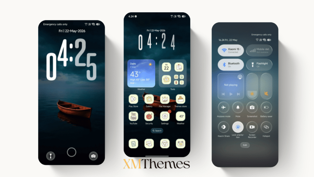Bintang HyperOS Theme for Xiaomi and REDMI Phones 1 XMThemes Best Xiaomi Themes 81 Bintang HyperOS Theme