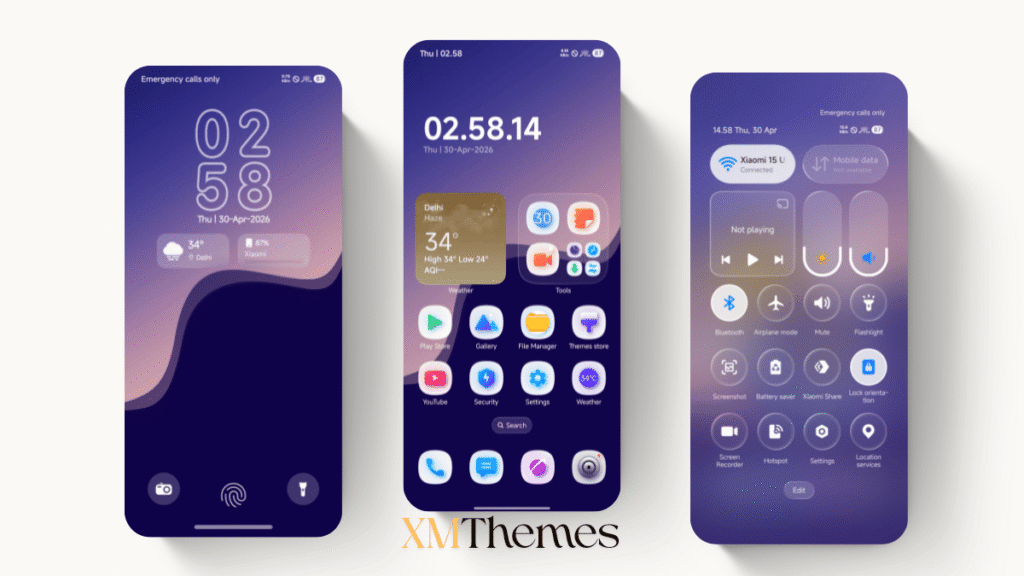 XMThemes Best Xiaomi Themes 9 Play-3 HyperOS Theme