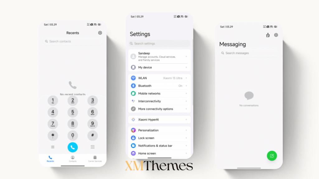 Poo-Glass3 HyperOS Theme for Xiaomi and REDMI Phones 2 XMThemes Best Xiaomi Themes 1 Poo-Glass3 HyperOS Theme