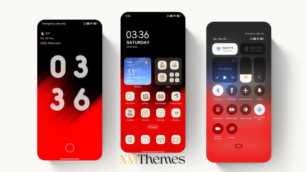 XMThemes Best Xiaomi Themes 12 Biasa HyperOS Theme
