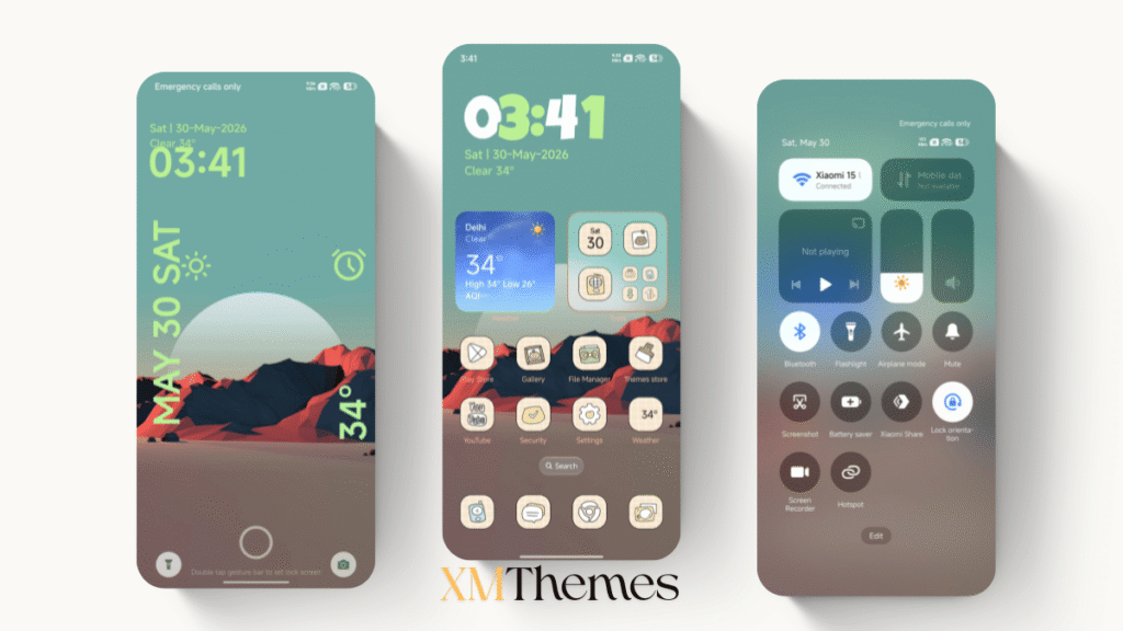 Pelangi HyperOS Theme for Xiaomi and REDMI Phones 1 XMThemes Best Xiaomi Themes 20 Pelangi HyperOS Theme