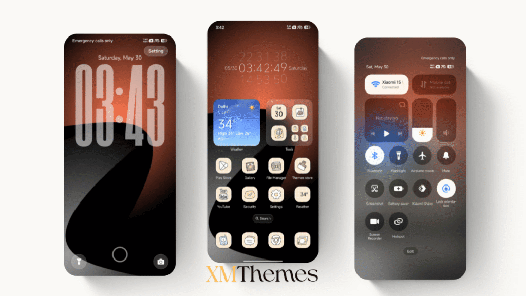 Regular HyperOS Theme for Xiaomi and REDMI Phones 1 XMThemes Best Xiaomi Themes 23 Regular HyperOS Theme