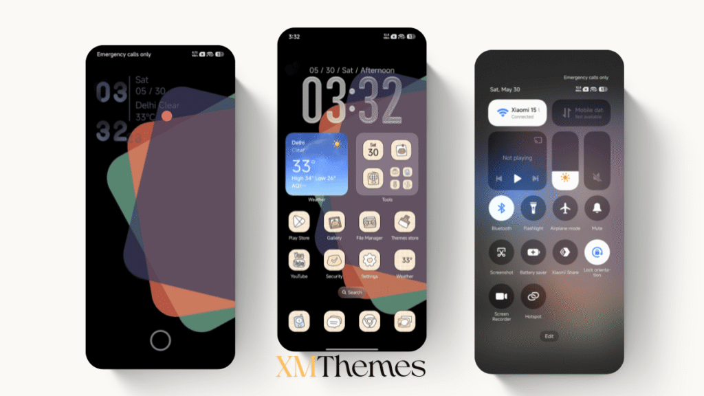 Po-GT HyperOS Theme for Xiaomi and REDMI Phones 1 XMThemes Best Xiaomi Themes 4 Po-GT HyperOS Theme