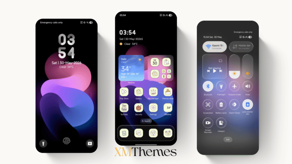 Senja HyperOS Theme for Xiaomi and REDMI Phones 1 XMThemes Best Xiaomi Themes 42 Senja HyperOS Theme