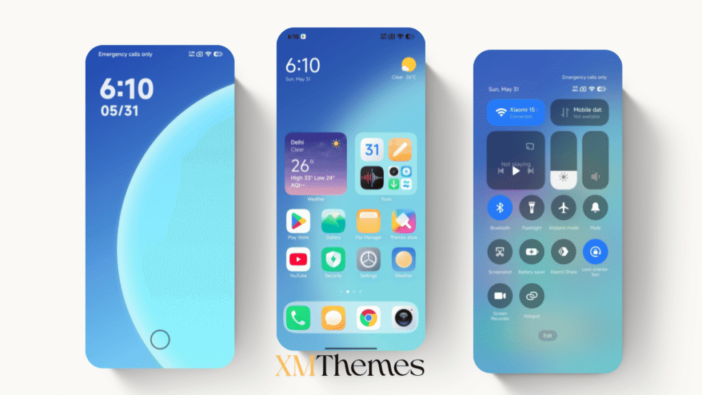 XMThemes Best Xiaomi Themes 48 NoComplex HyperOS Theme