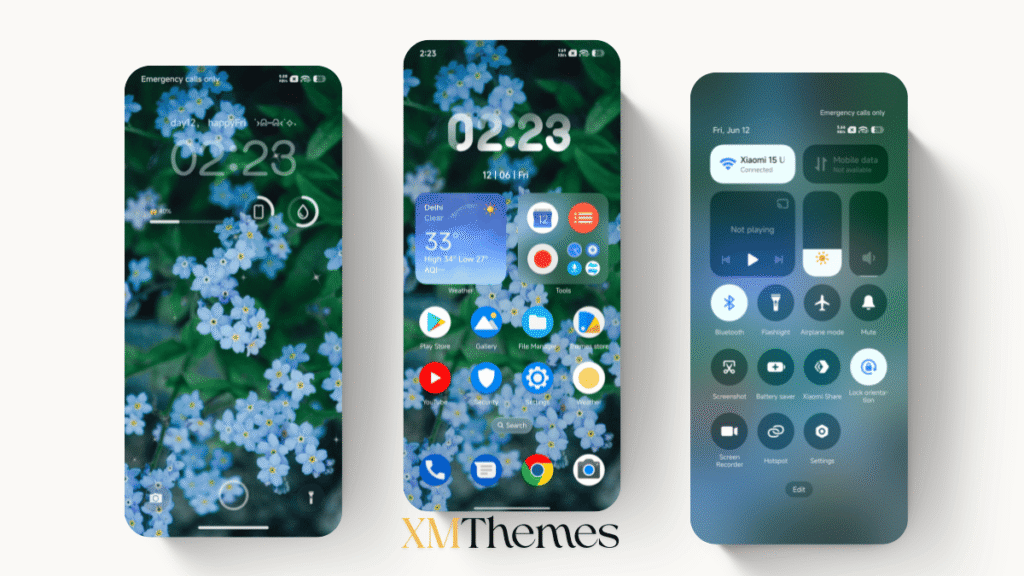 Available HyperOS Theme for Xiaomi and REDMI Phones 1 XMThemes Best Xiaomi Themes 50 Available HyperOS Theme