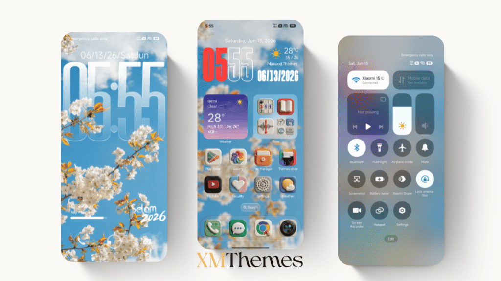OX Clay HyperOS Theme for Xiaomi and REDMI Phones 1 XMThemes Best Xiaomi Themes 58 OX Clay HyperOS Theme