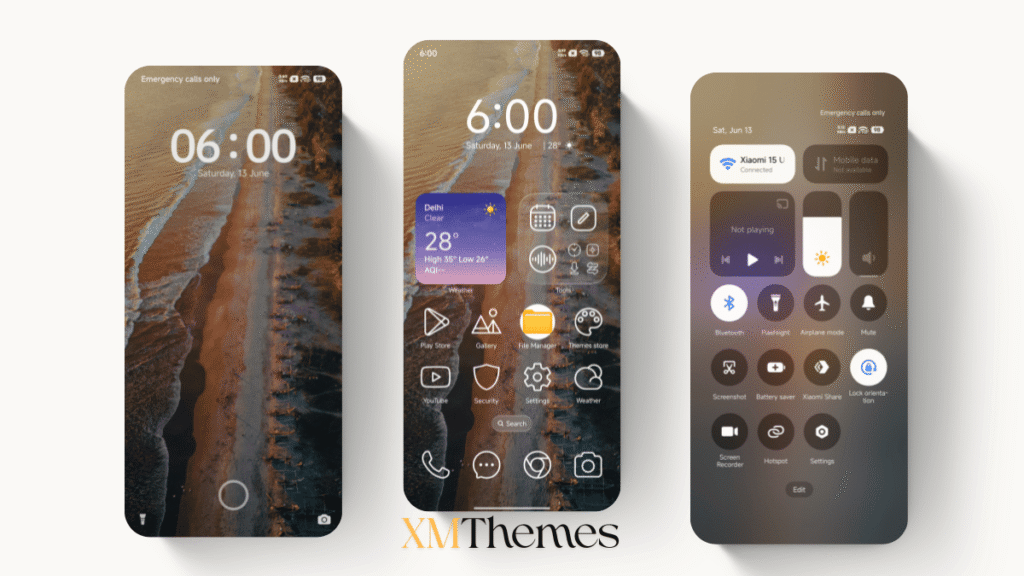 XMThemes Best Xiaomi Themes 64 RancakBana HyperOS Theme
