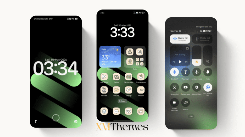 STOP-3D HyperOS Theme for Xiaomi and REDMI Phones 1 XMThemes Best Xiaomi Themes 7 STOP-3D HyperOS Theme