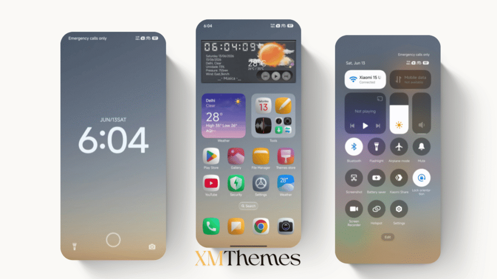 XurupitaV1 HyperOS Theme for Xiaomi and REDMI Phones 1 XMThemes Best Xiaomi Themes 70 XurupitaV1 HyperOS Theme