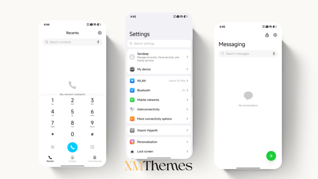 XMThemes Best Xiaomi Themes 80 Grade 3 HyperOS Theme