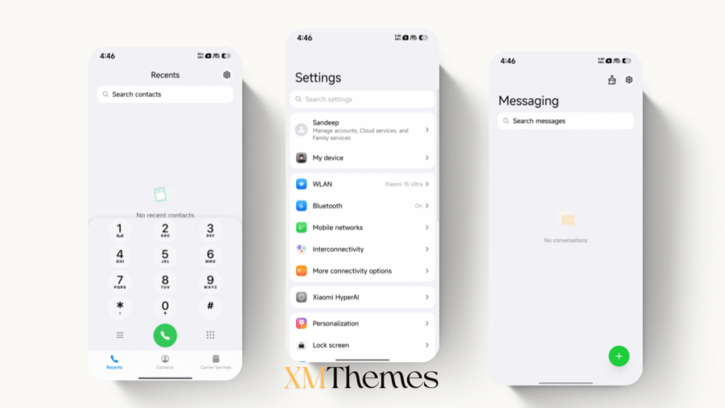 XMThemes Best Xiaomi Themes 82 Grade H3 HyperOS Theme