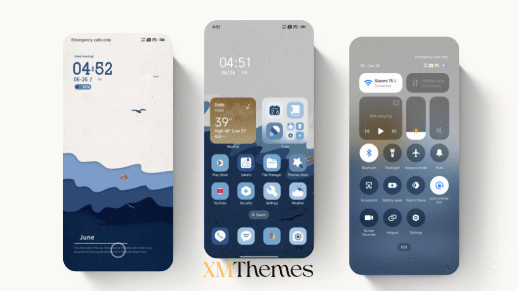 Across the Sea HyperOS Theme