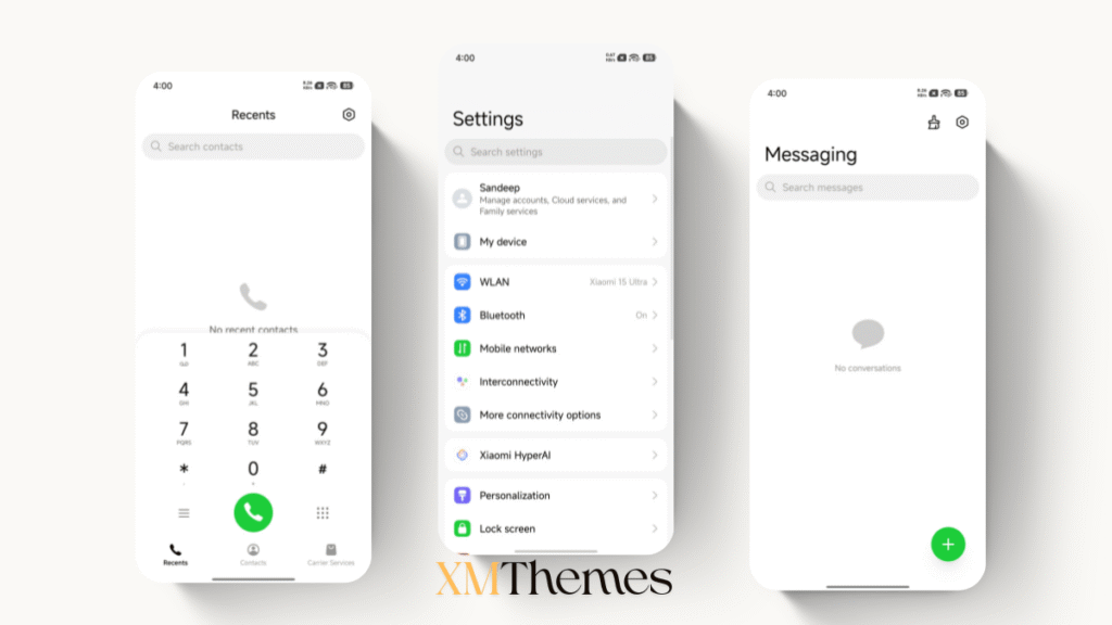 XMThemes Best Xiaomi Themes 7 Neon Orbit HyperOS Theme