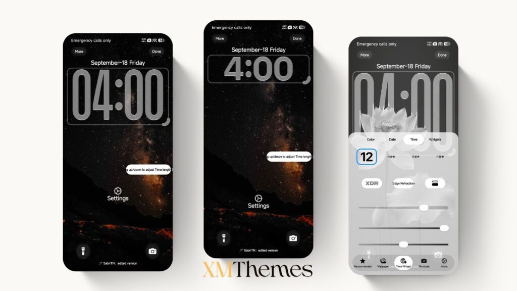 Nebula Noir HyperOS Theme for Xiaomi and REDMI Phones 3 XMThemes Best Xiaomi Themes 13 Nebula Noir HyperOS Theme