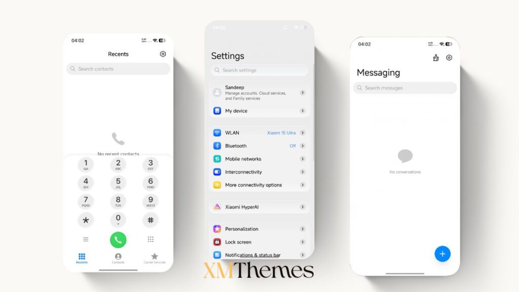 OX CLAY HyperOS Theme for Xiaomi and REDMI Phones 2 XMThemes Best Xiaomi Themes 16 1 OX CLAY HyperOS Theme
