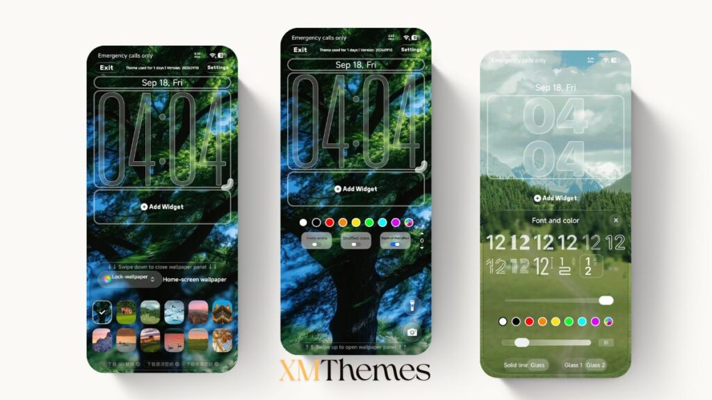 Verdant HyperOS Theme for Xiaomi and REDMI Phones 3 XMThemes Best Xiaomi Themes 20 1 Verdant HyperOS Theme