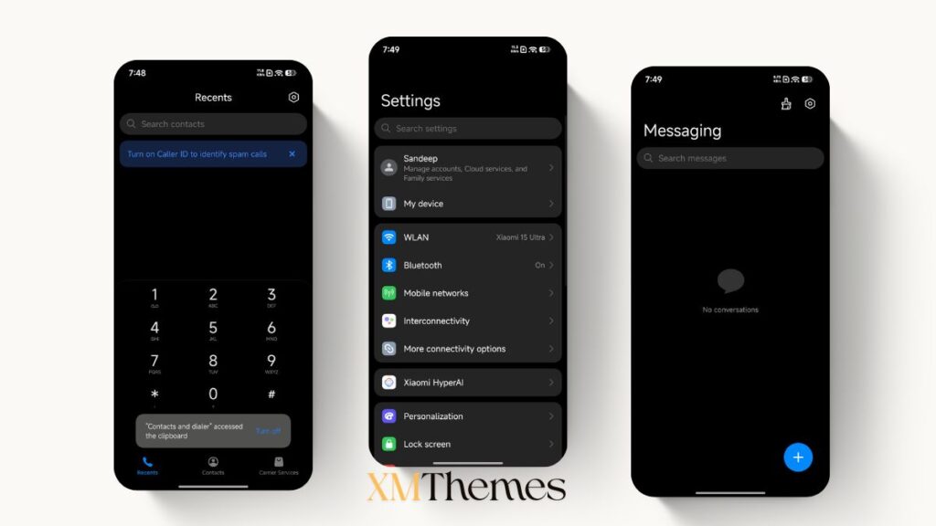 ShiftM HyperOS Theme for Xiaomi, REDMI, & POCO 2 XMThemes Best Xiaomi Themes 21 ShiftM HyperOS Theme