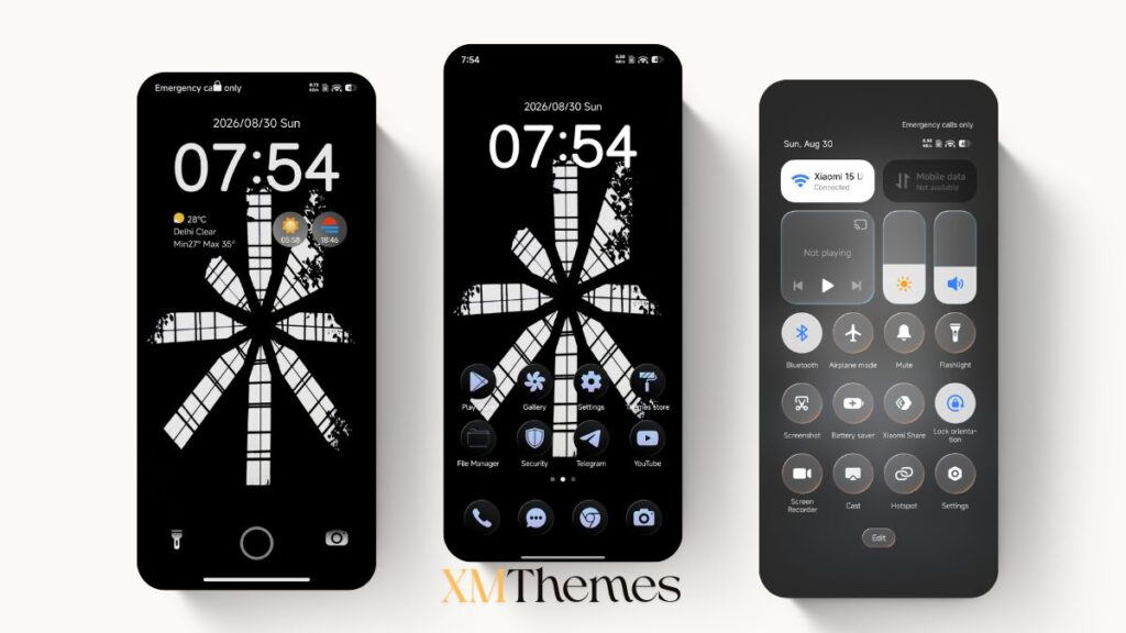 VK OX HyperOS Theme for Xiaomi and REDMI Phones 1 XMThemes Best Xiaomi Themes 27 VK OX HyperOS Theme