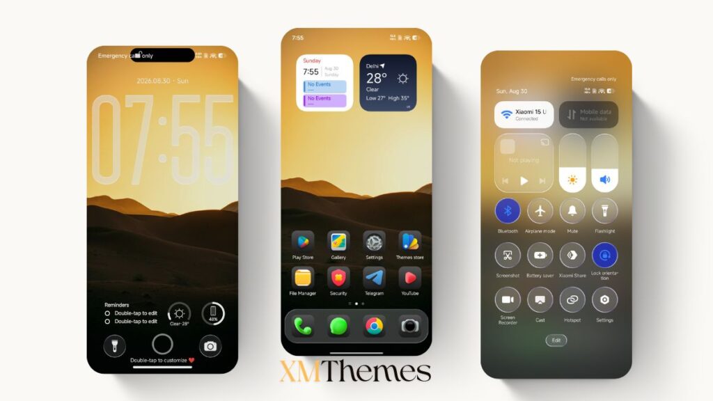 Dark Ret V HyperOS Theme