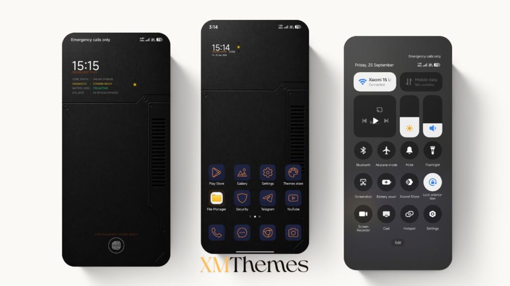 SagehBana HyperOS Theme for Xiaomi and REDMI Phones 1 XMThemes Best Xiaomi Themes 31 1 SagehBana HyperOS Theme