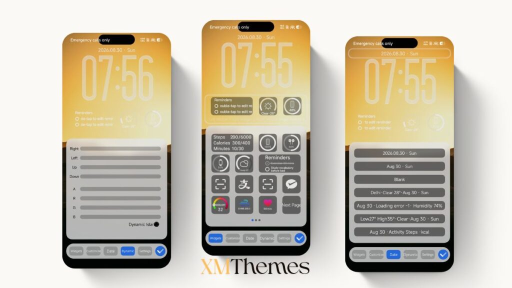 XMThemes Best Xiaomi Themes 32 Dark Ret V HyperOS Theme
