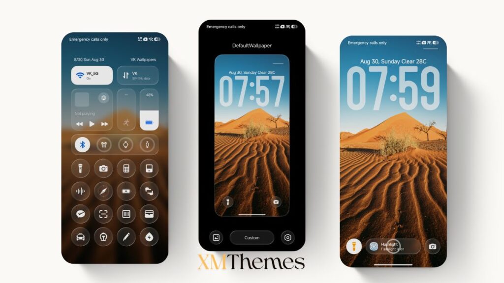 VK Blue HyperOS Theme for Xiaomi and REDMI Phones 3 XMThemes Best Xiaomi Themes 35 VK Blue HyperOS Theme