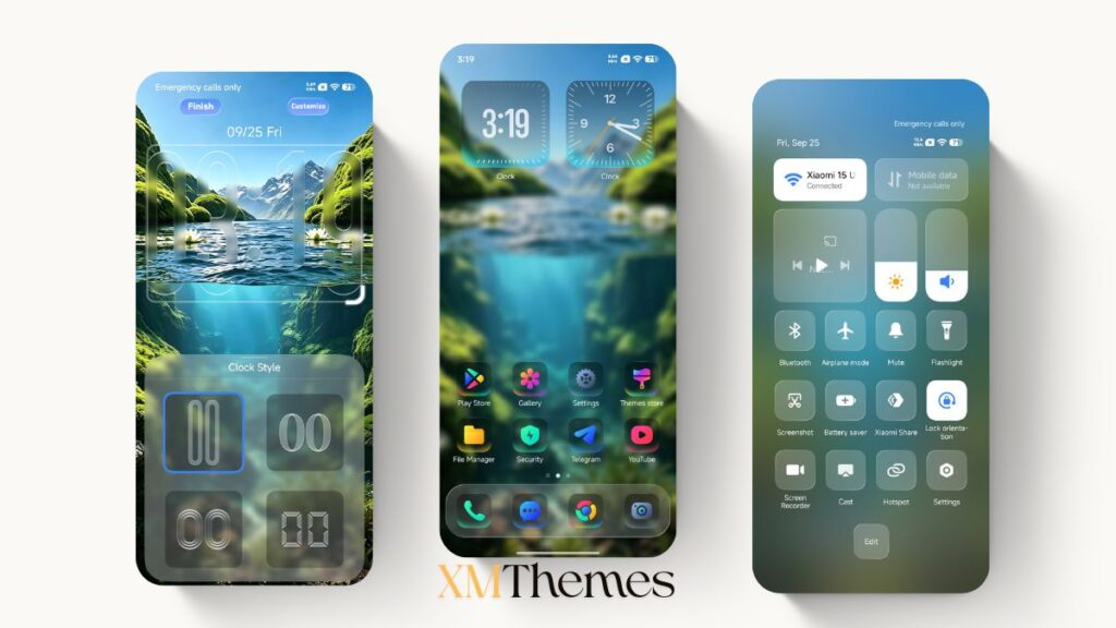 Aquarel HyperOS Theme