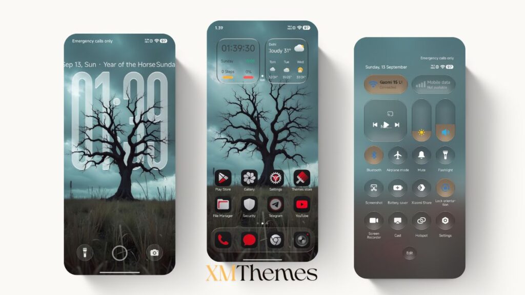 Duskred HyperOS Theme