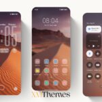 Orange Sand Sea HyperOS Theme for Xiaomi and REDMI Phones 4 Orange Sand Sea HyperOS Theme