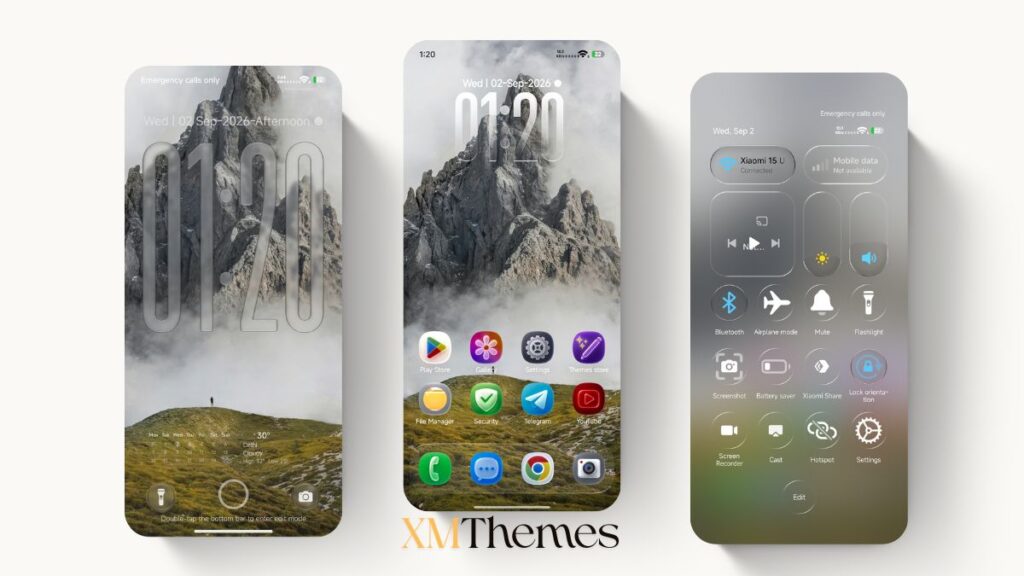 OX S1 HyperOS Theme for Xiaomi and REDMI Phones 1 XMThemes Best Xiaomi Themes 59 OX S1 HyperOS Theme