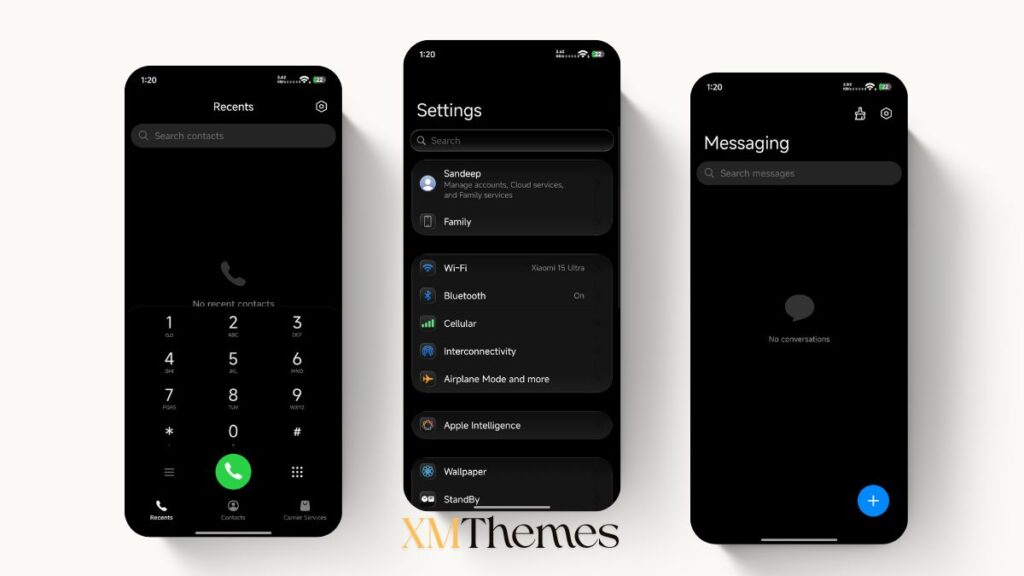 OX S1 HyperOS Theme for Xiaomi and REDMI Phones 2 XMThemes Best Xiaomi Themes 60 OX S1 HyperOS Theme