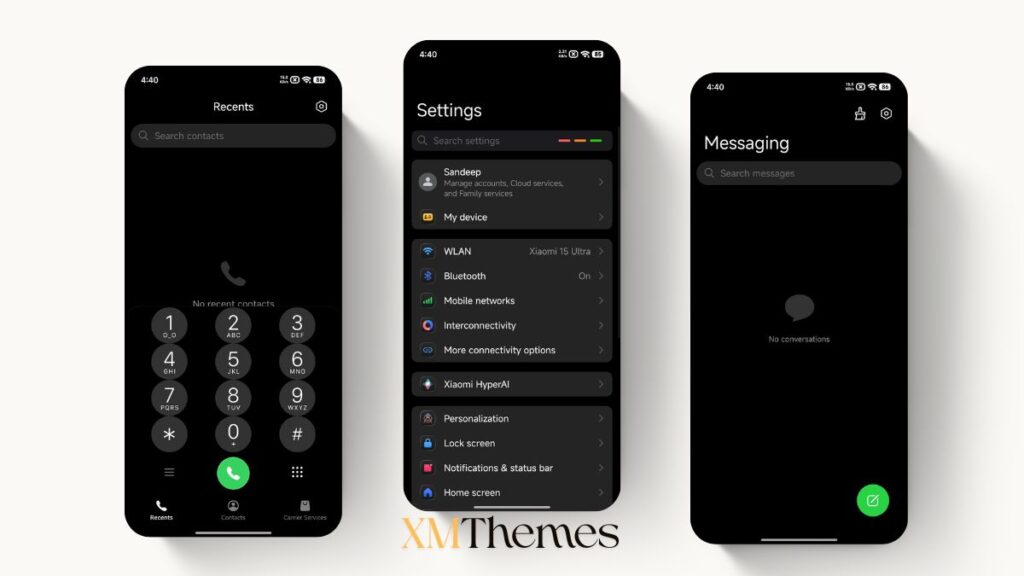 Velvet HyperOS Theme for Xiaomi and REDMI Phones 2 XMThemes Best Xiaomi Themes 78 Velvet HyperOS Theme