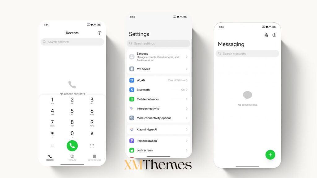 TIME HyperOS Theme for Xiaomi and REDMI Phones 2 XMThemes Best Xiaomi Themes 8 TIME HyperOS Theme