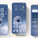 VK Blue Bloom HyperOS Theme for Xiaomi and REDMI Phones 4 VK Blue Bloom HyperOS Theme