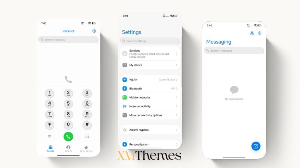 GRAM HyperOS Theme for Xiaomi and REDMI Phones 2 XMThemes Best Xiaomi Themes 21 GRAM HyperOS Theme