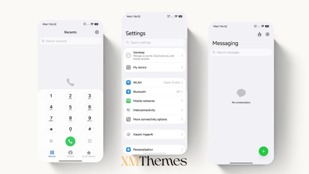 LINEA HyperOS Theme for Xiaomi and REDMI Phones 2 XMThemes Best Xiaomi Themes 25 LINEA HyperOS Theme