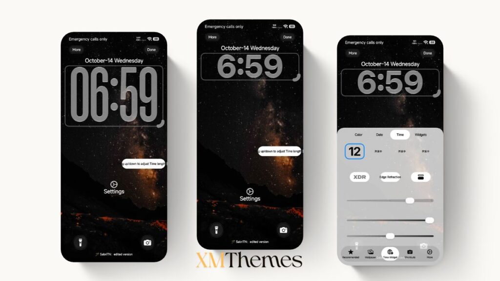 Nebula NoirV3 HyperOS Theme for Xiaomi and REDMI Phones 3 XMThemes Best Xiaomi Themes 36 Nebula NoirV3 HyperOS Theme