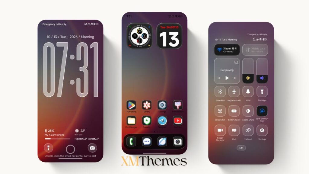 sk dark HyperOS Theme