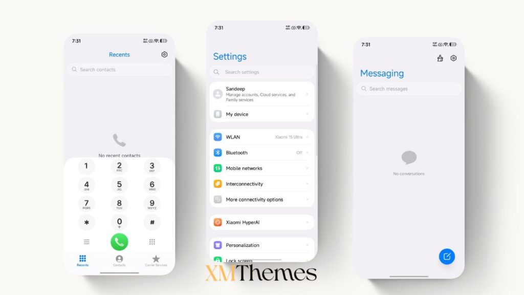 sk dark HyperOS Theme for Xiaomi and REDMI Phones 2 XMThemes Best Xiaomi Themes 5 sk dark HyperOS Theme