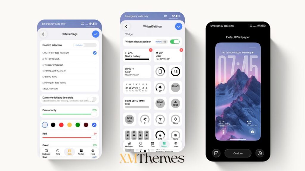 Aquora HyperOS Theme for Xiaomi and REDMI Phones 3 XMThemes Best Xiaomi Themes 58 Aquora HyperOS Theme